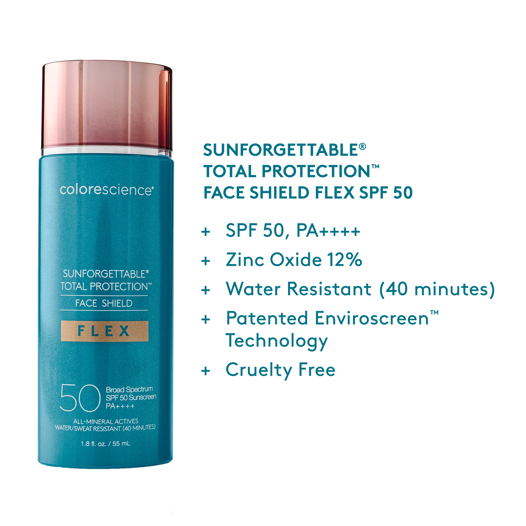 COLORESCIENCE Sunforgettable® EnviroScreen® Face Shield Flex SPF 50 - 55ml