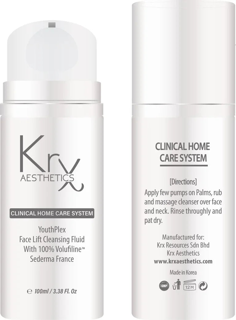 KRX AESTHETICS Youthplex Face Lift Cleansing Fluid - 100ml