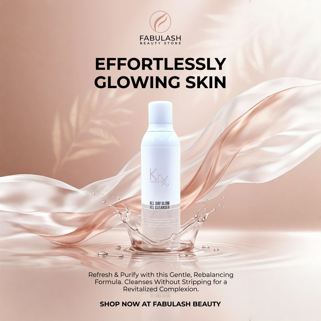 KRX AESTHETICS All Day Glow Gel Cleanser - 100ml