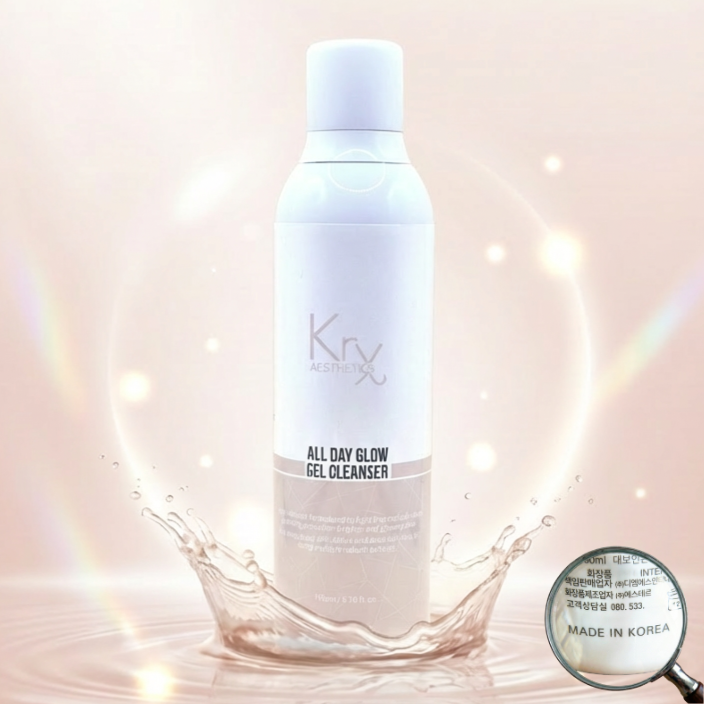 KRX AESTHETICS All Day Glow Gel Cleanser - 100ml