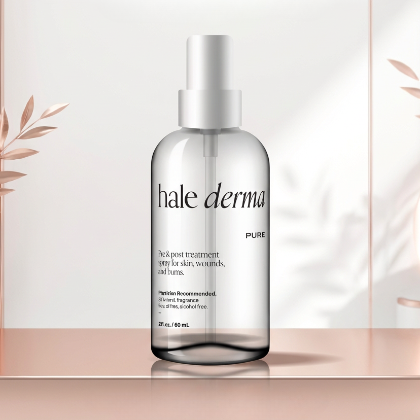 HALE DERMA All-Natural Pre & Post-Care Spray - 4oz