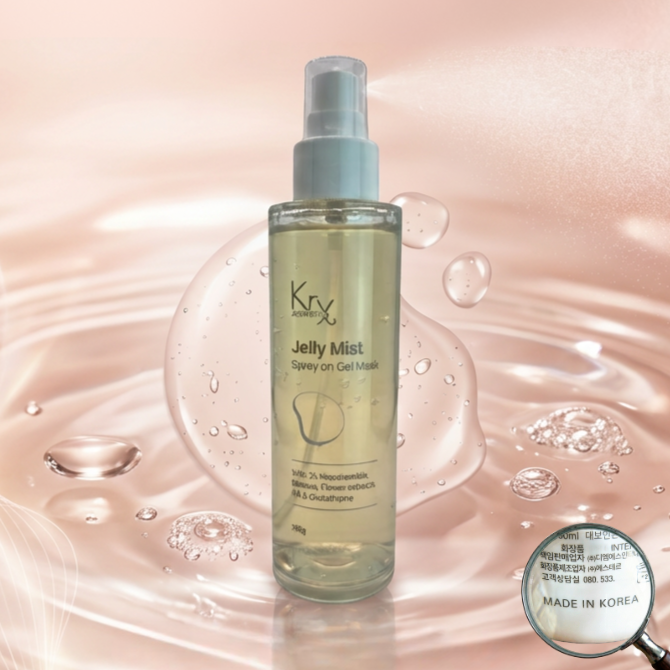 KRX AESTHETICS Jelly Mist Spray on Gel Mask