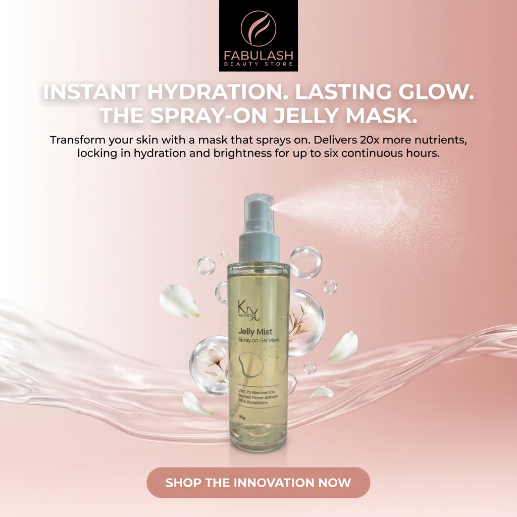 KRX AESTHETICS Jelly Mist Spray on Gel Mask