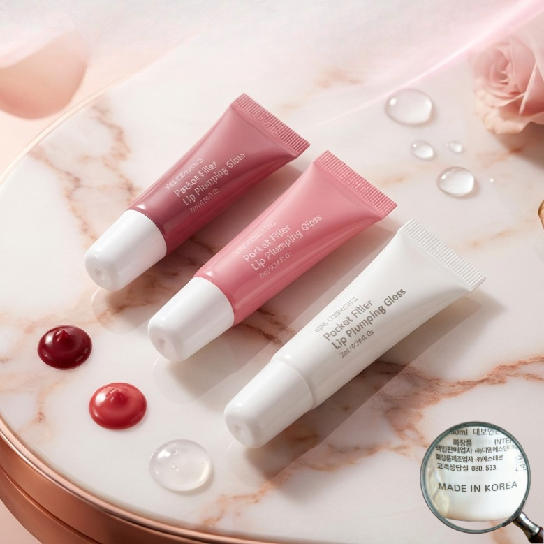 KRX COSMETICS Pocket Filler Lip Plumping Gloss - 7ml