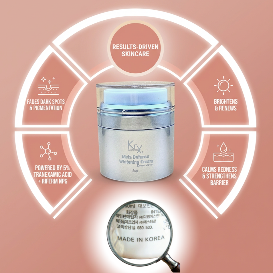 KRX AESTHETICS Mela Defense Brightening Cream - 50g