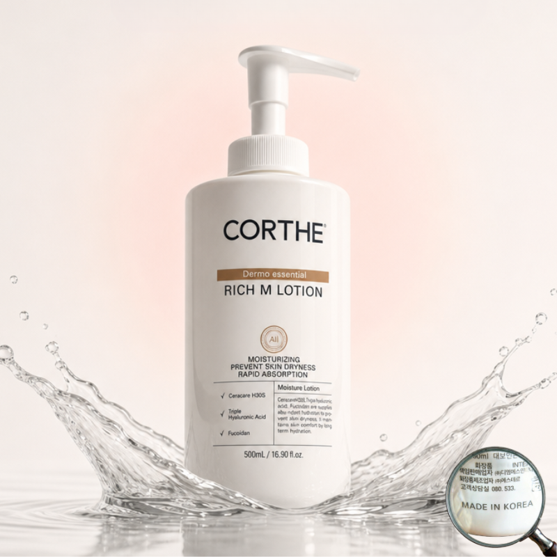 CORTHE Dermo Essential RICH M LOTION - 500ml