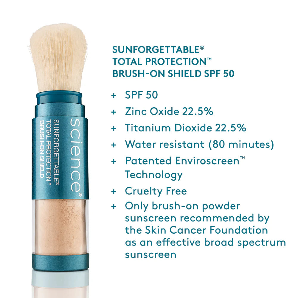 COLORESCIENCE Sunforgettable® Total Protection® Brush-On Shield SPF 50