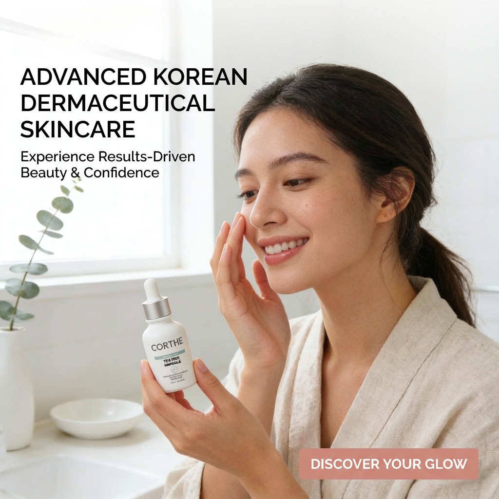 CORTHE Dermo Pure TEATREE AMPOULE - 50ml