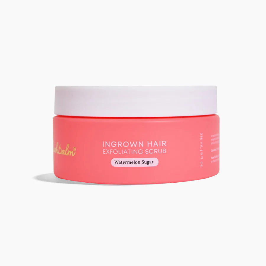 BUSHBALM Watermelon Sugar Ingrown Hair Exfoliating Scrub - 236ml