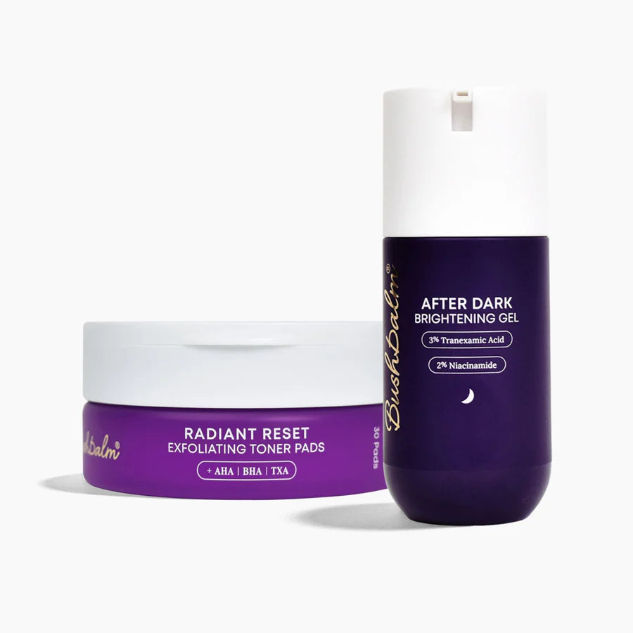 BUSHBALM The Overnight Brightening Routine