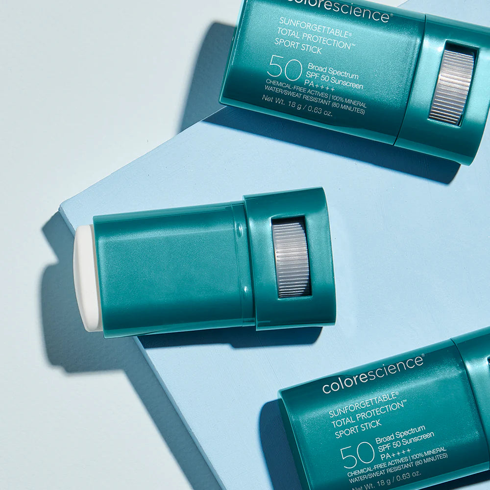 COLORESCIENCE Sunforgettable® EnviroScreen® Protection Sport Stick SPF 50 **HIS & HERS FAVORITE**